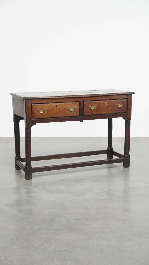 Antiek Engels eikenhouten dressoir uit eind 18e eeuw, Antiek en Kunst, Ophalen