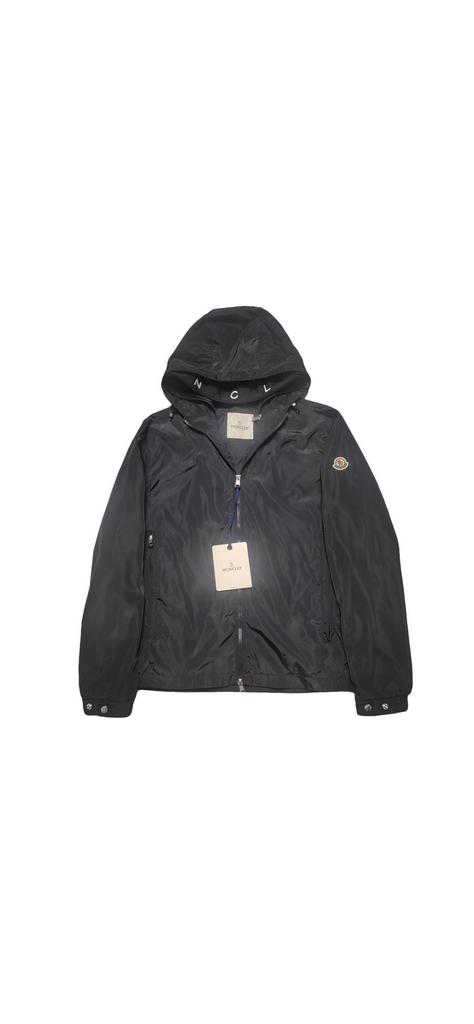 Moncler Traversier Jas jack met dubbele capuchon zwart, Ophalen of Verzenden, Zo goed als nieuw, Overige maten, Zwart