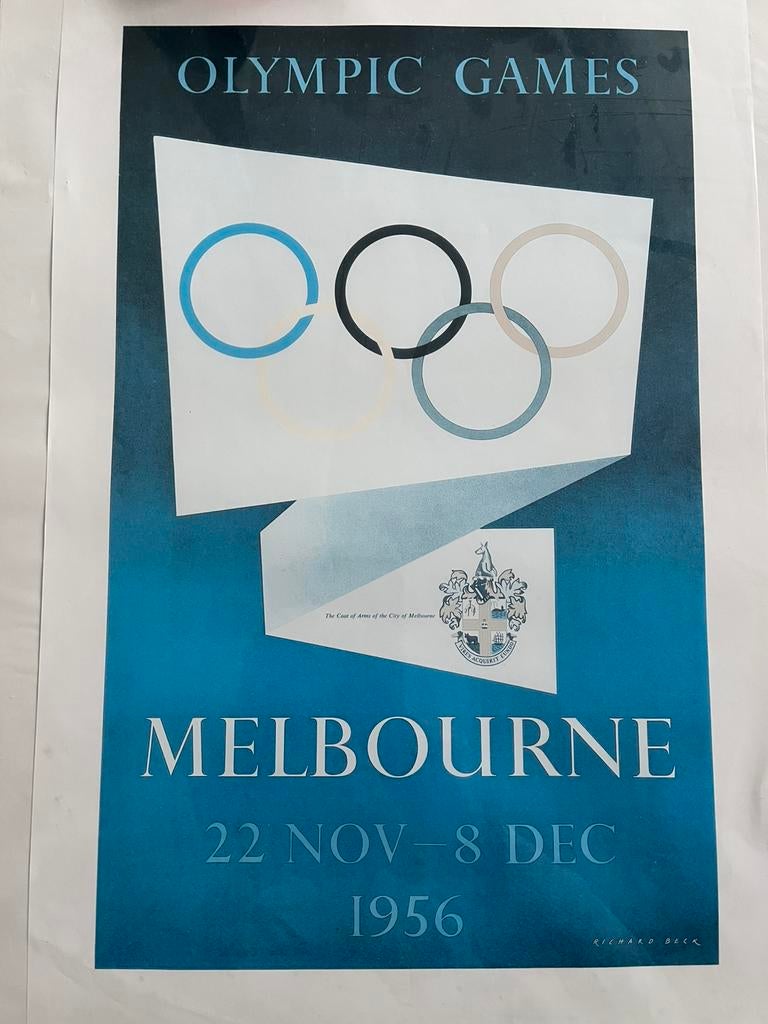 OLYMPISCHE SPELEN. —  MELBOURNE., Ophalen of Verzenden