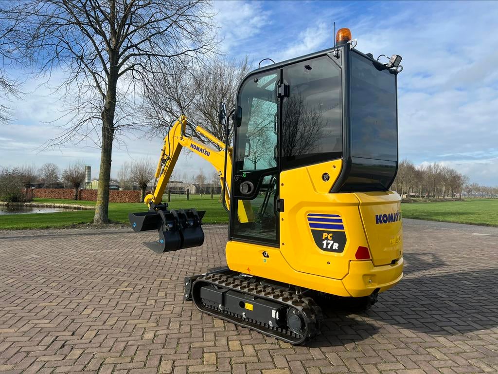 Komatsu PC17R-5, Nieuw 1800 kg minigraver., Zakelijke goederen, Ophalen of Verzenden, Graafmachine