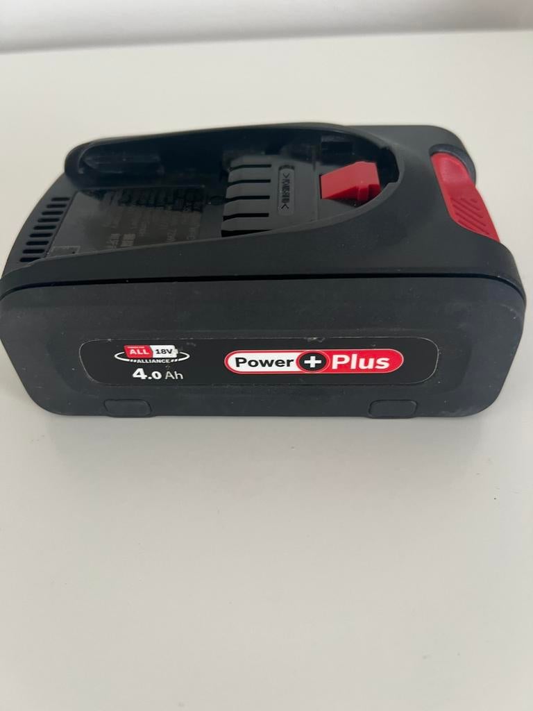 Bosch 18v power plus accu 4 ah, Ophalen of Verzenden, Zo goed als nieuw