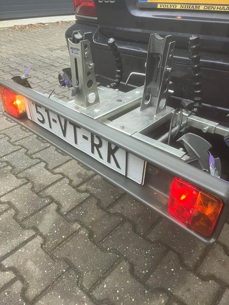 Master load / twinny load fietsendrager, Ophalen, Zo goed als nieuw, Trekhaakdrager