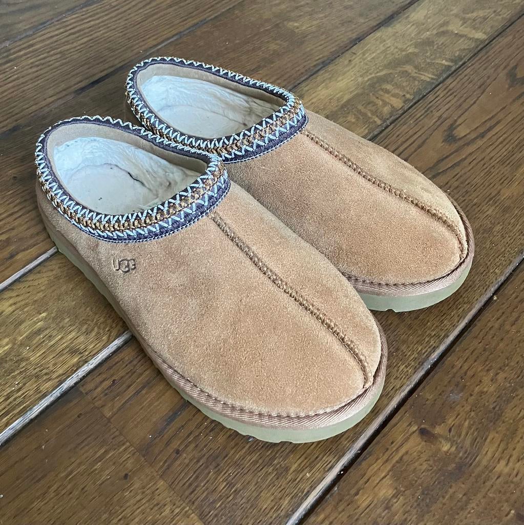 Bruine Instapper Tasman van Ugg Uggs in maat 39., UGG, Bruin, Instappers, Ophalen of Verzenden