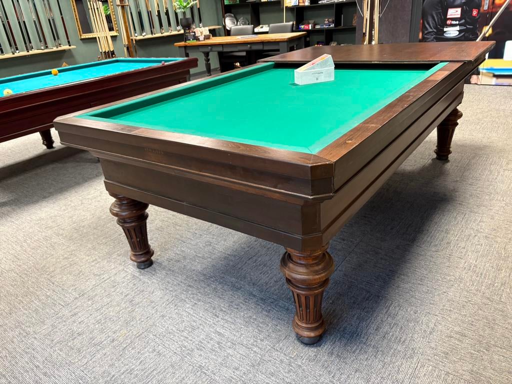 Poulain Biljart 230 x 115 (incl plaatsing), Sport en Fitness, Biljarten en Poolen, Zo goed als nieuw, Biljarttafel, Ophalen