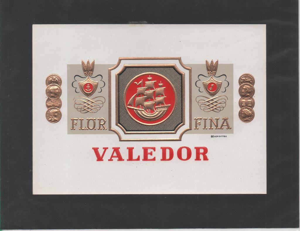 Sigarenband 112 Etiket Valedor, Ophalen of Verzenden, Zo goed als nieuw, Sigarenbandjes