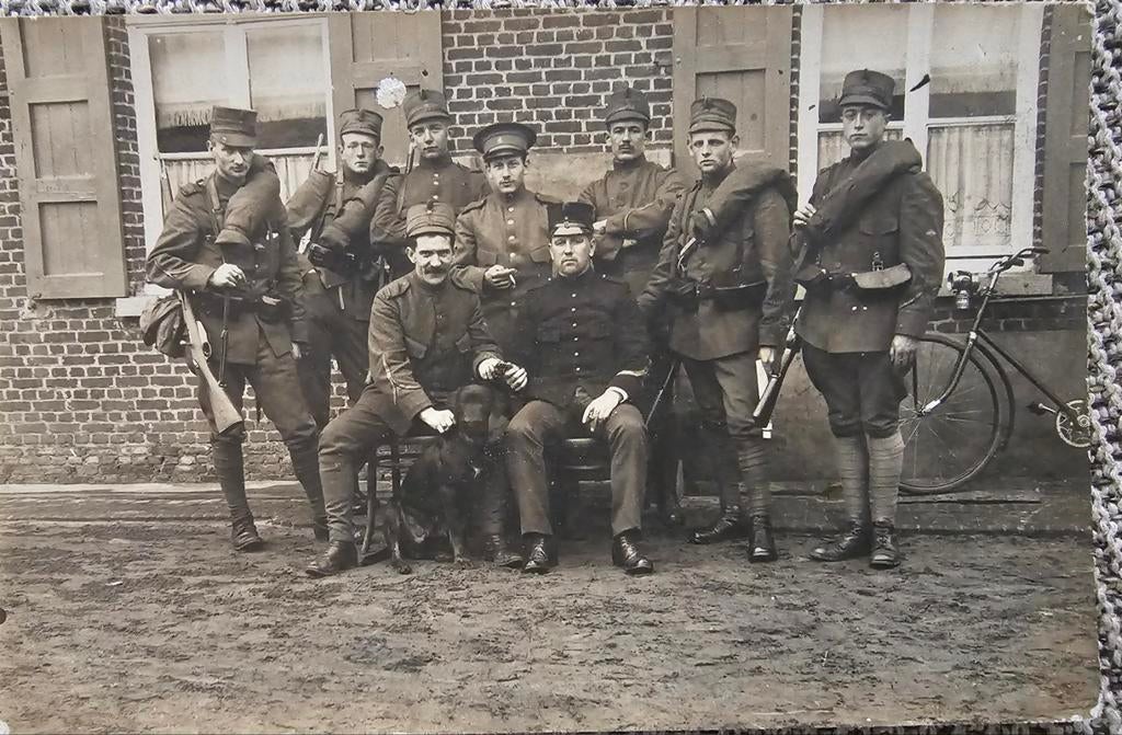 Onderofficieren te Putte 3 II 3 R.I., Ophalen of Verzenden, Landmacht, Nederland, Foto of Poster