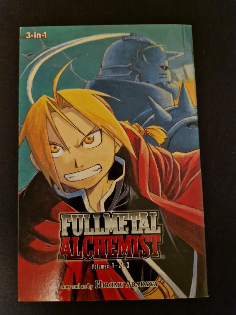 Fullmetal Alchemist 1-2-3 - 3-in-1 Omnibus manga, Boeken, Ophalen of Verzenden, Gelezen, Eén comic, Hiromu Arakawa