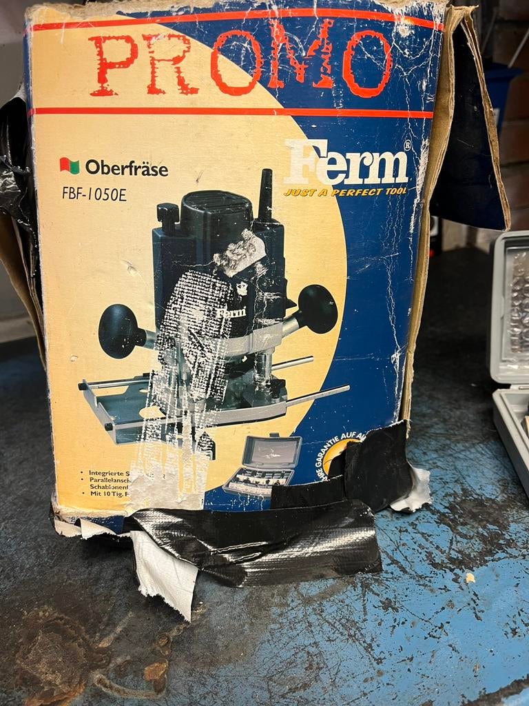 Freesmachine Ferm, Ophalen of Verzenden, Zo goed als nieuw, Elektrisch, Bovenfrees