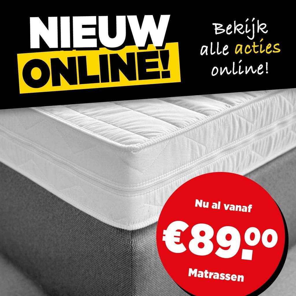 Topmatras & Matras vanaf 19.95 - Opkoop Partij, Ophalen of Verzenden