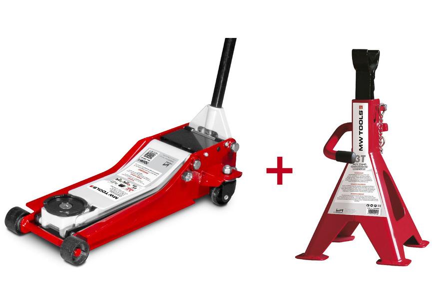 Set garagekrik CAT25DL + garagestand CAGS3T MW Tools