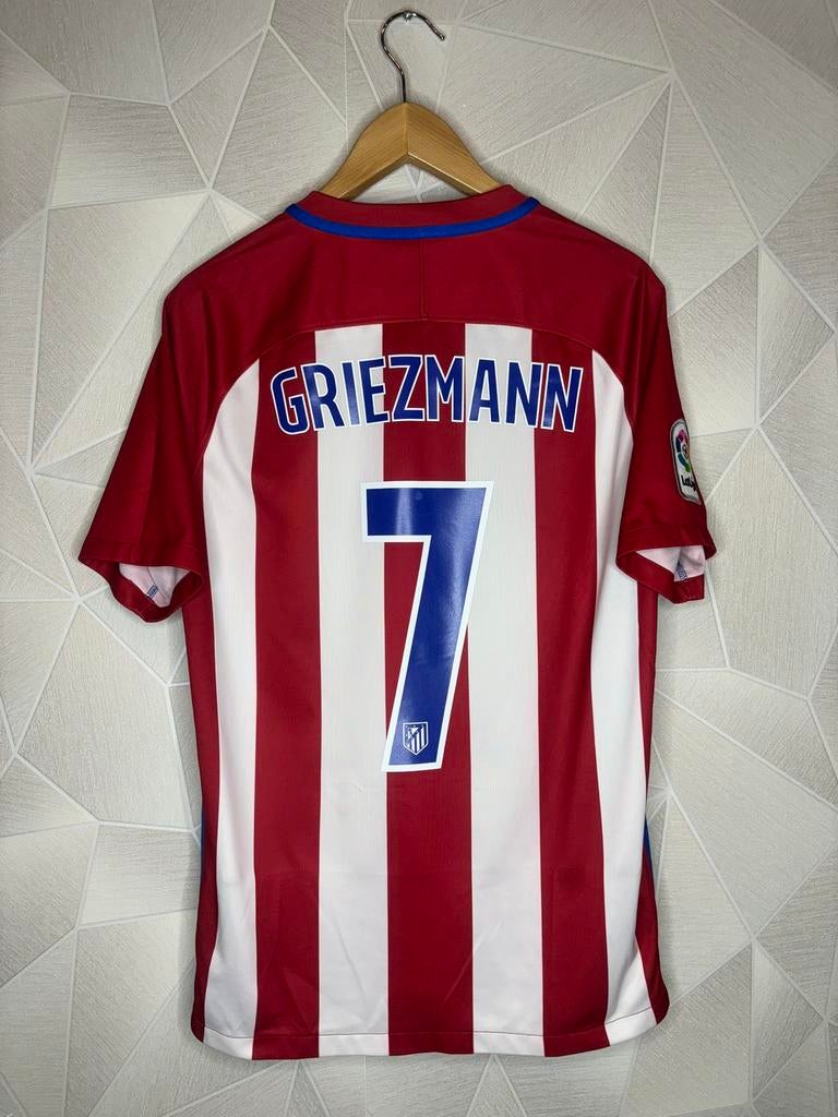 Atletico Madrid Thuis 2016/2017 Griezmann, Maat M, Ophalen of Verzenden, Zo goed als nieuw, Shirt