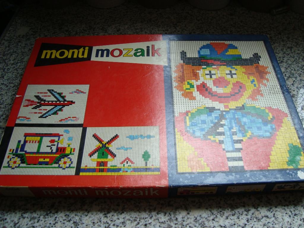 Montimozaik, Hobby en Vrije tijd, Ministeck, Ophalen of Verzenden, Zo goed als nieuw, Box-set