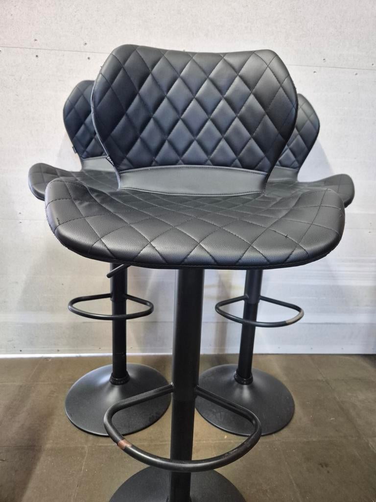 3 Barkrukken Cork - Kunstleer, Ophalen, Gebruikt, In hoogte verstelbaar, -