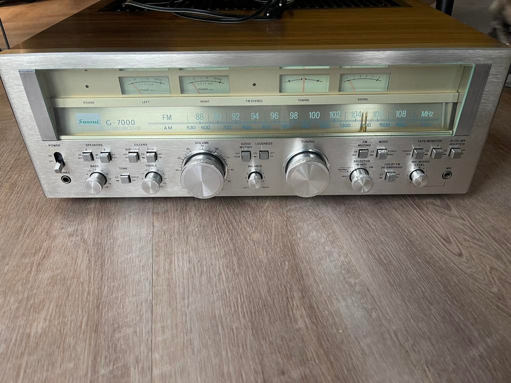 Sansui G 7000, Ophalen, Zo goed als nieuw, Minder dan 60 watt, Overige merken
