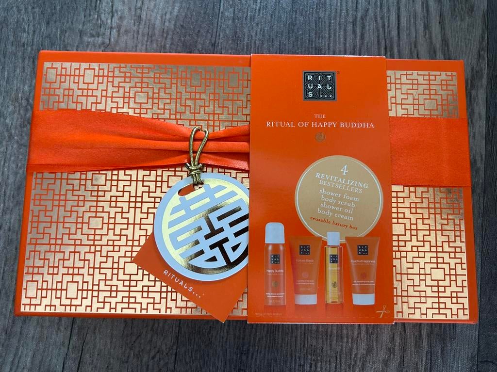 Ritual of Happy Buddha giftset klein, Ophalen of Verzenden, Nieuw, Bad & Douche