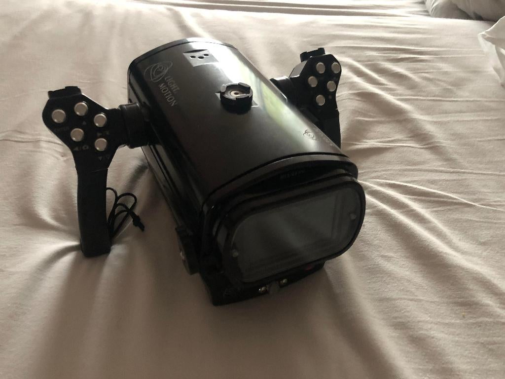 onderwater camera behuizing, Audio, Tv en Foto, Fotografie | Onderwatercamera's, Zo goed als nieuw, Camera, Meer dan 40 meter