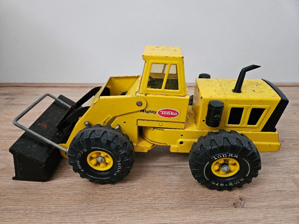 Tonka bulldozer, vintage, Ophalen, Gebruikt