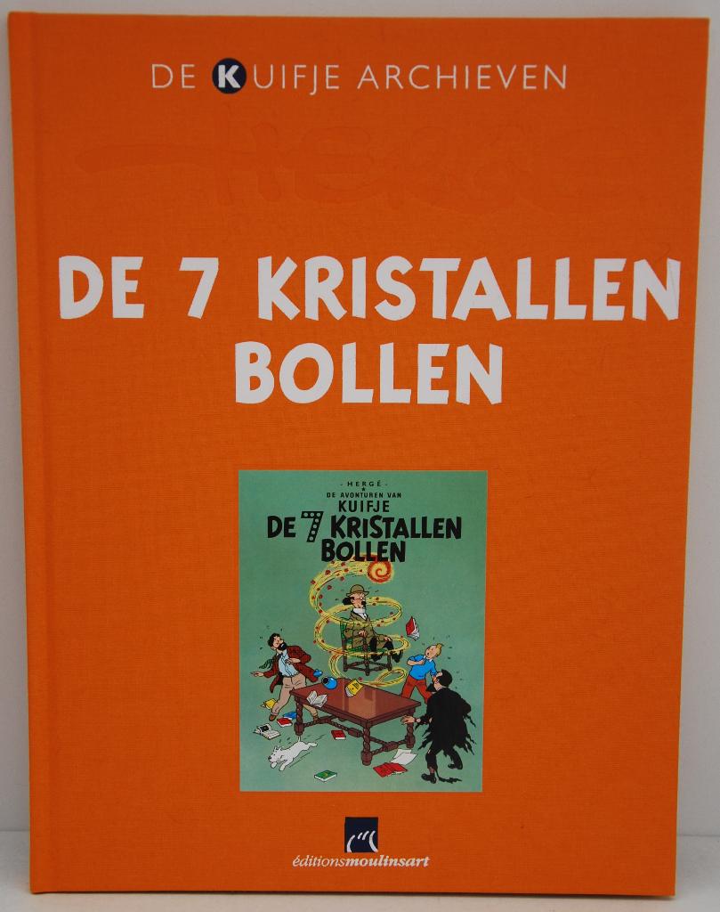 De Kuifje Archieven: De 7 Kristallen Bollen, Eén stripboek, Ophalen of Verzenden, Zo goed als nieuw, Hergé