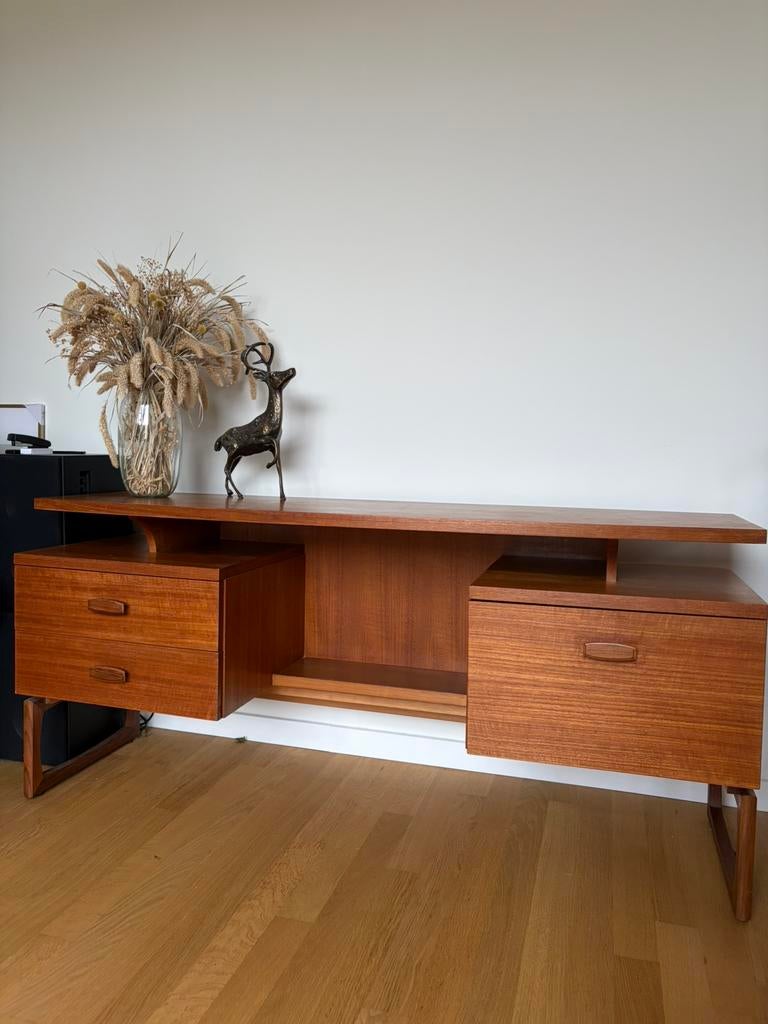 Vintage G Plan Teakhouten Bureau - Midcentury Design, Ophalen, Gebruikt