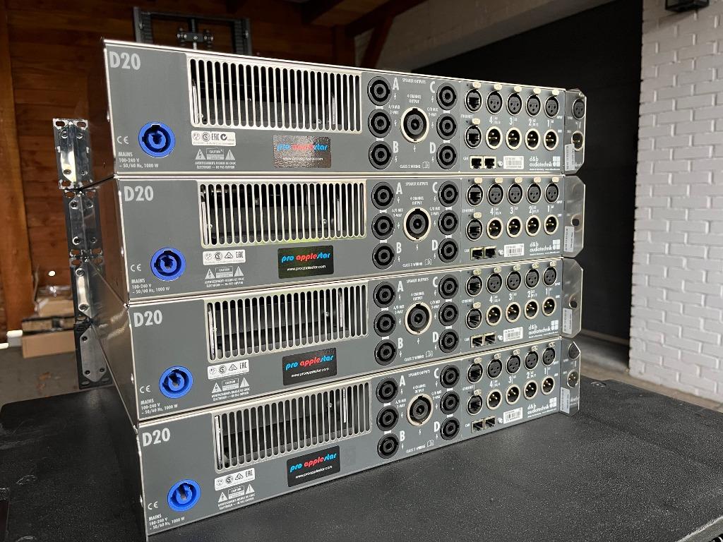 d&b audio D20, Ophalen of Verzenden, Gebruikt, Audio