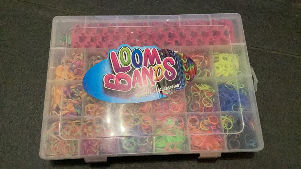 Loombandjesset, Hobby en Vrije tijd, Breien en Haken, Ophalen of Verzenden, Gebruikt, Breien of Haken, Wol of Garen