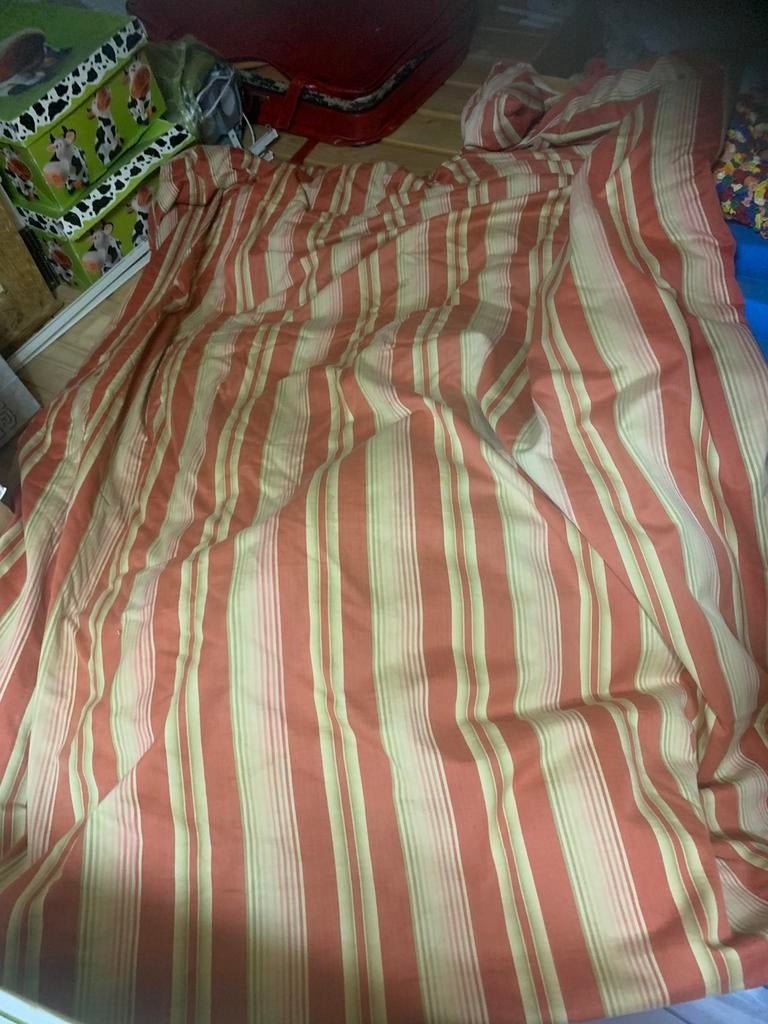 Vintage veren 1 persoons dekbed/  verzwaringsdeken, Gebruikt, Eenpersoons, Ophalen of Verzenden, Deken of Dekbed