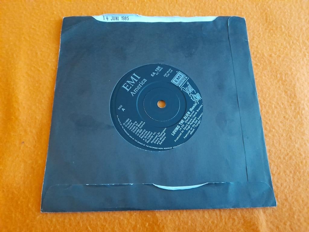 David Bowie - Loving the alien (1985), Gebruikt, 7 inch, Single, Ophalen of Verzenden