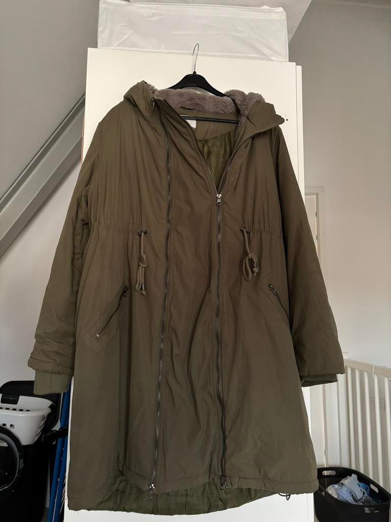 Mamalicious warme zwangerschaps winterjas maat L, Kleding | Dames, Positiekleding, Maat 38/40 (M), Overige typen, Ophalen of Verzenden