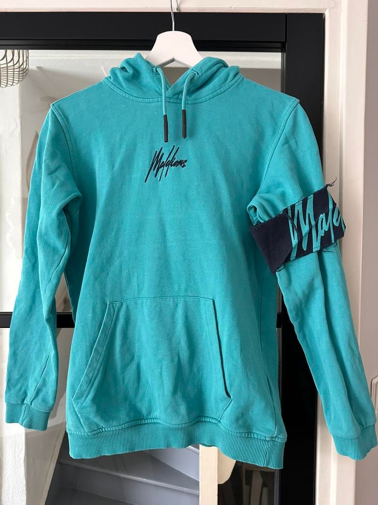 Hoodie Malelions - maat 164, Kinderen en Baby's, Kinderkleding | Maat 164, Ophalen of Verzenden, Zo goed als nieuw, Jongen, Trui of Vest