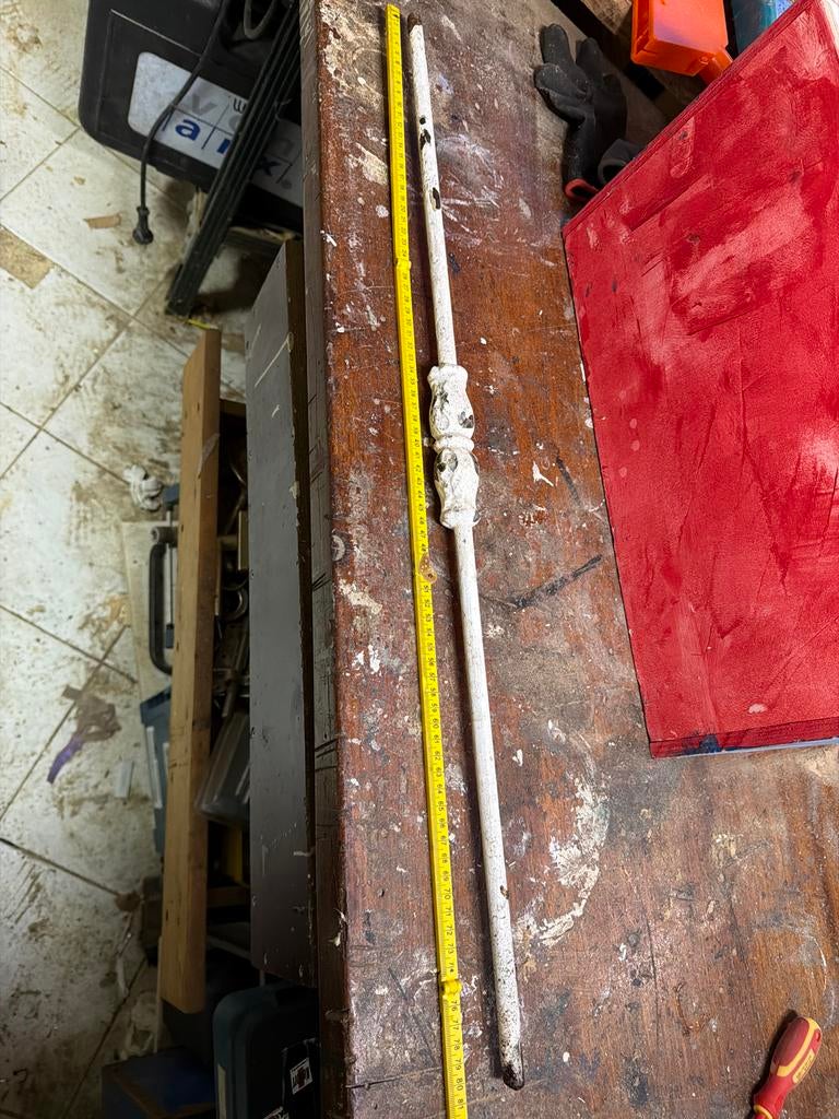 Balusters, spijlen voor hekje, staal, Ophalen, Zo goed als nieuw, IJzer