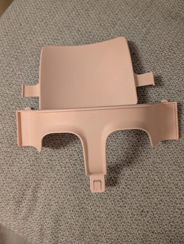 Tripp trapp stokke baby set serene pink, Ophalen of Verzenden, Zo goed als nieuw, Meegroeistoel