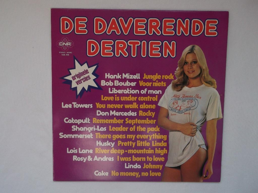 De daverende dertien LP, Cd's en Dvd's, Vinyl | Nederlandstalig, Ophalen of Verzenden, Gebruikt, 12 inch, Levenslied of Smartlap