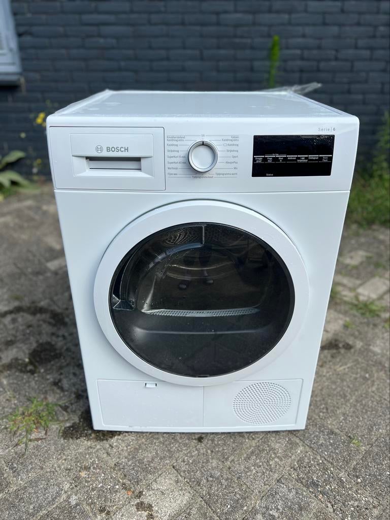 BOSCH SERIE 6 8KG CONDENSDROGER ZGAN MET GARANTIE !!, Minder dan 85 cm, 8 tot 10 kg, Ophalen of Verzenden, Zo goed als nieuw