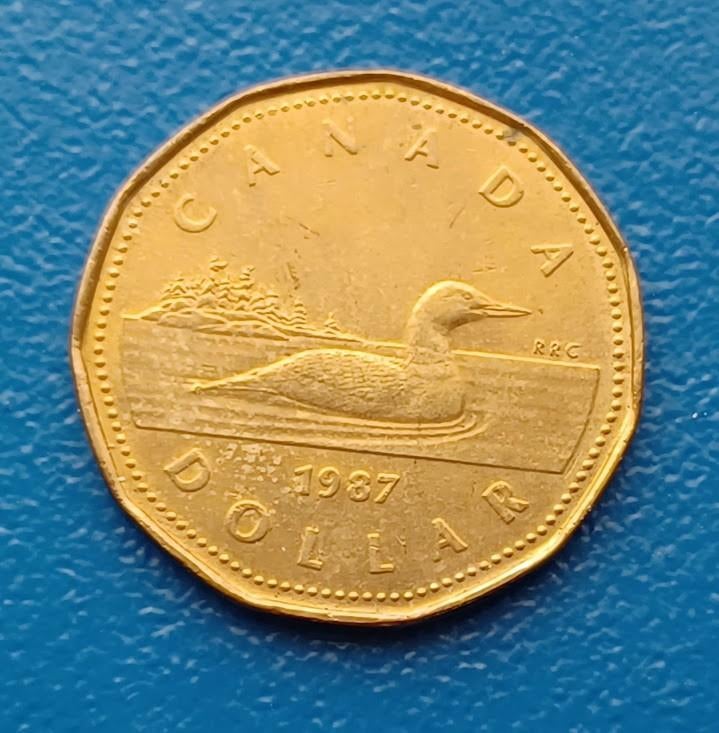 Canada 1 dollar - 1987, Verzenden, Noord-Amerika, Losse munt