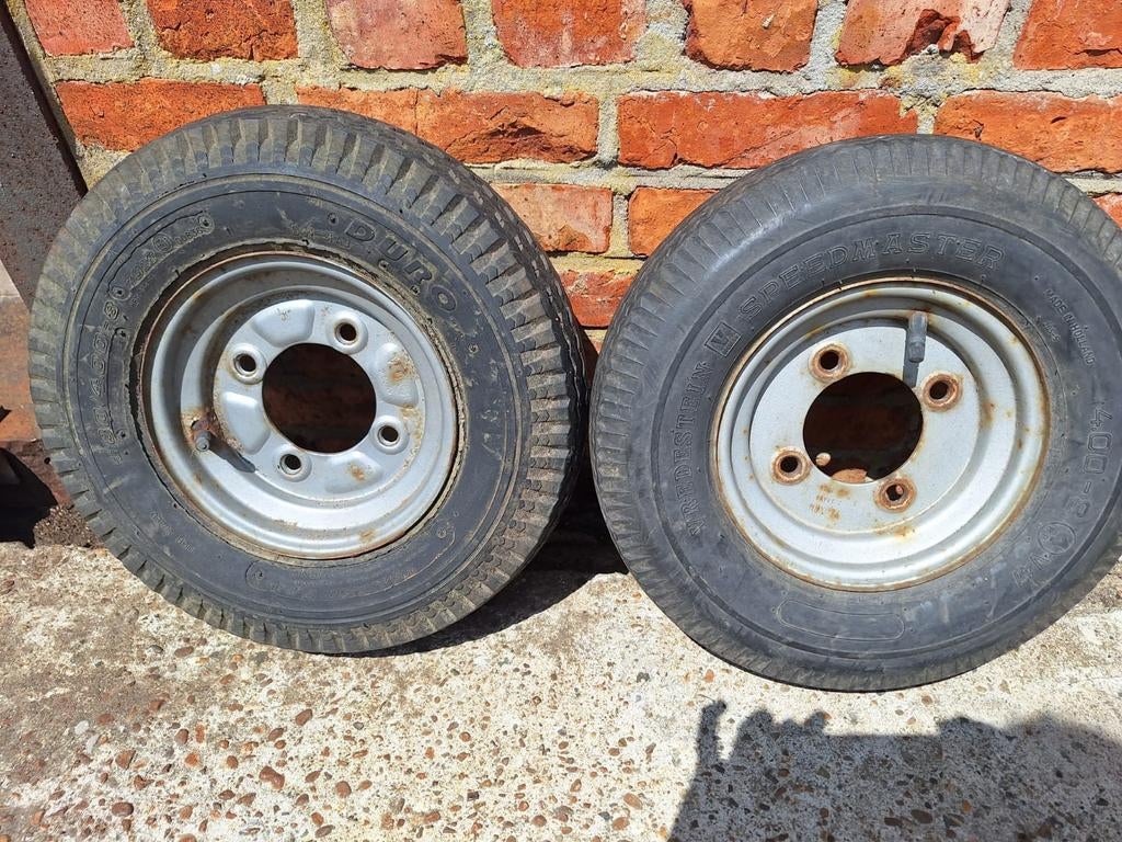 Skelterbanden 400/8 met velg, Kinderen en Baby's, Speelgoed | Buiten | Skelters, Ophalen of Verzenden, Gebruikt, Overige merken