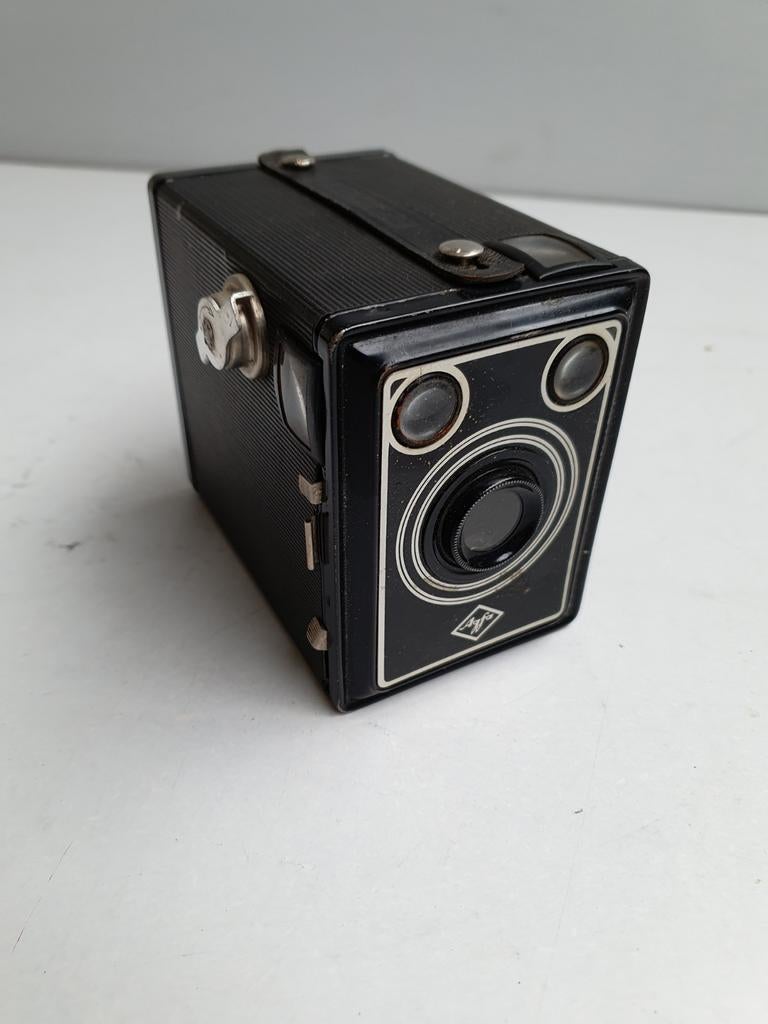 Agfa box camera, Audio, Tv en Foto, Fotocamera's Analoog, Ophalen of Verzenden, Zo goed als nieuw, Compact, Overige Merken