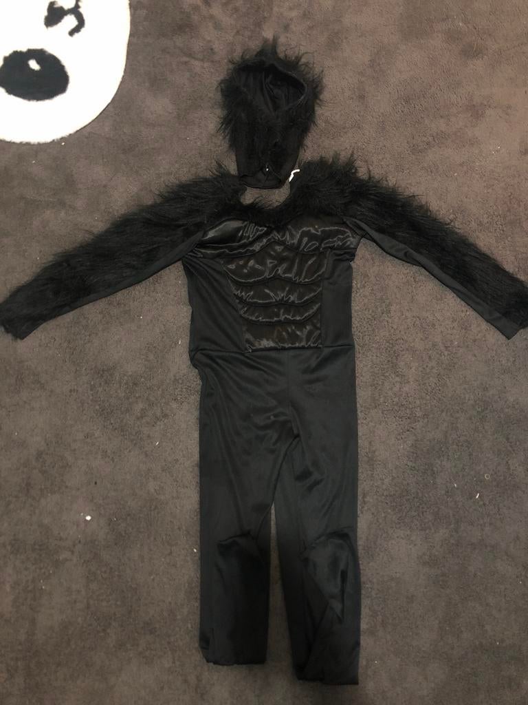 Gorilla Kostuum Carnaval - Maat 164 - Zo Goed Als Nieuw, Ophalen of Verzenden, Zo goed als nieuw