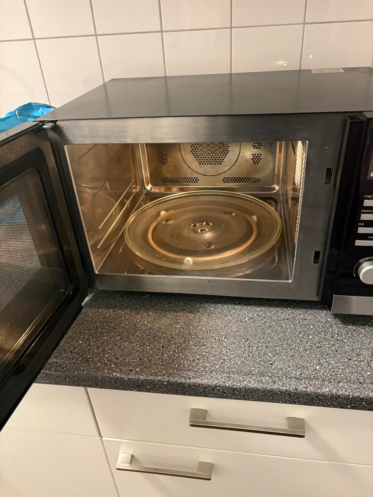 Goed werkende combi-oven, Witgoed en Apparatuur, Magnetrons, Combimagnetron, Gebruikt, Grill, Ophalen of Verzenden