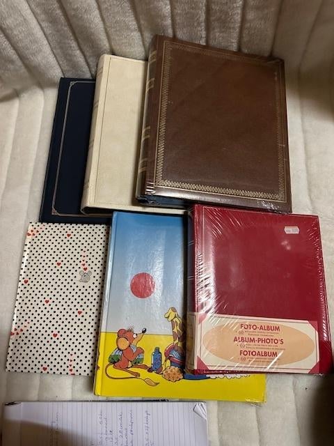 Partij fotoalbums – nieuw & ongebruikt – klassiek & vintage, Audio, Tv en Foto, Fotoalbums en Accessoires, Ophalen of Verzenden