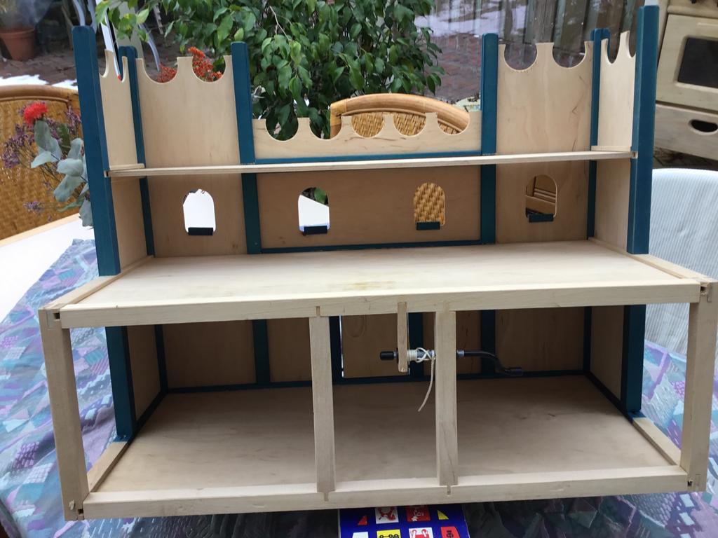 Kasteel, Kinderen en Baby's, Speelgoed | Houten speelgoed, Ophalen of Verzenden, Nieuw