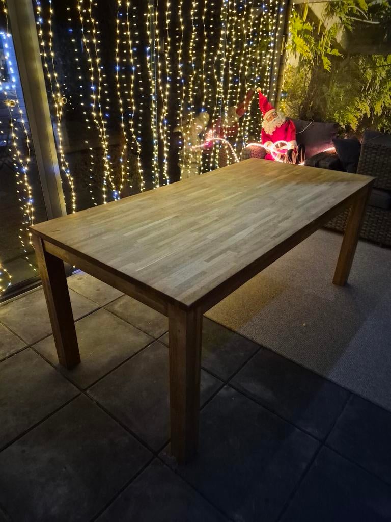 Mooie, nette eettafel - 180x90 cm, Gebruikt, Vijf personen of meer, 150 tot 200 cm, Modern