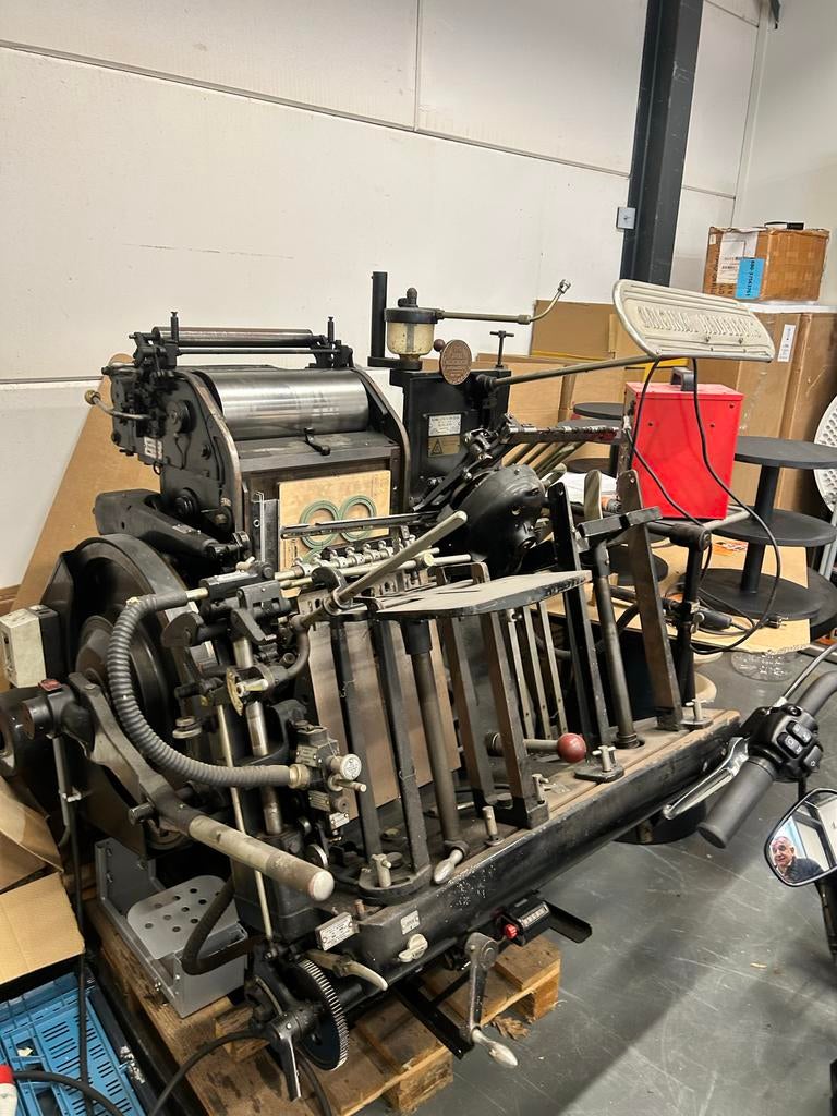 Originele Heidelberg Drukpers, Ophalen of Verzenden