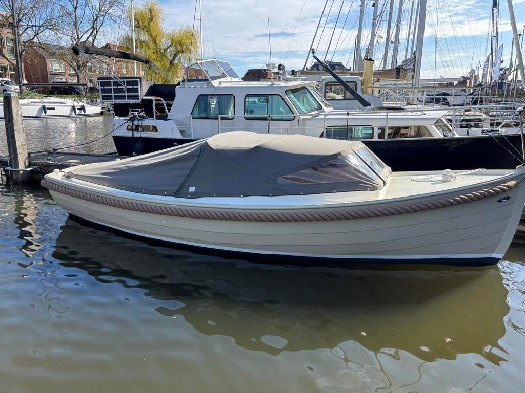 Sloep Tender Euro ships 6,6 m1, Ophalen, 10 tot 30 pk, Staal, Binnenboordmotor