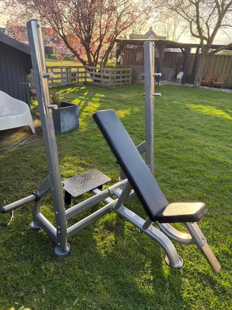 Halterbank, Ophalen, Gebruikt, Borst, Fitnessbank