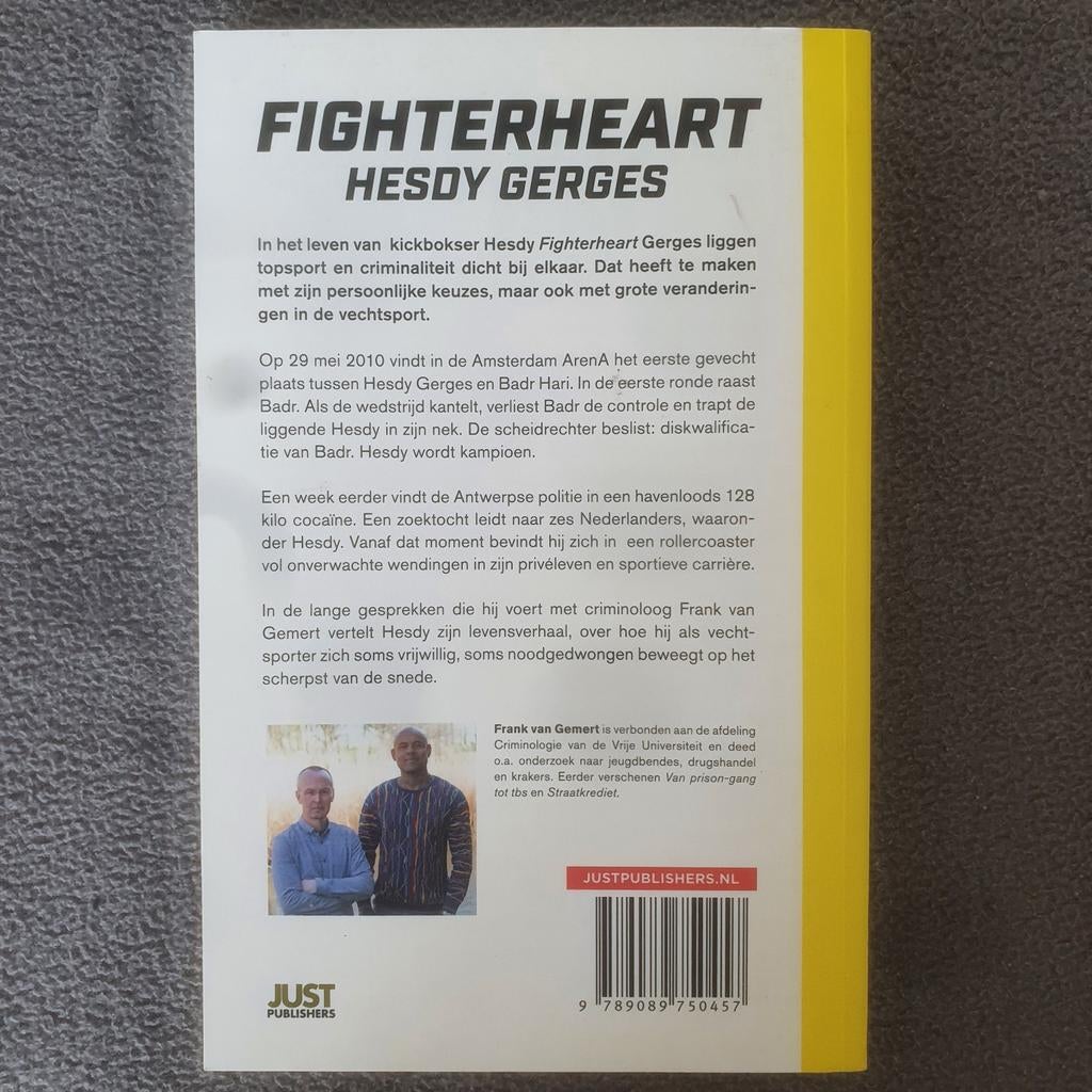 Fighterheart - Frank van Gemert, Gelezen, Frank van Gemert, Ophalen of Verzenden, Sport