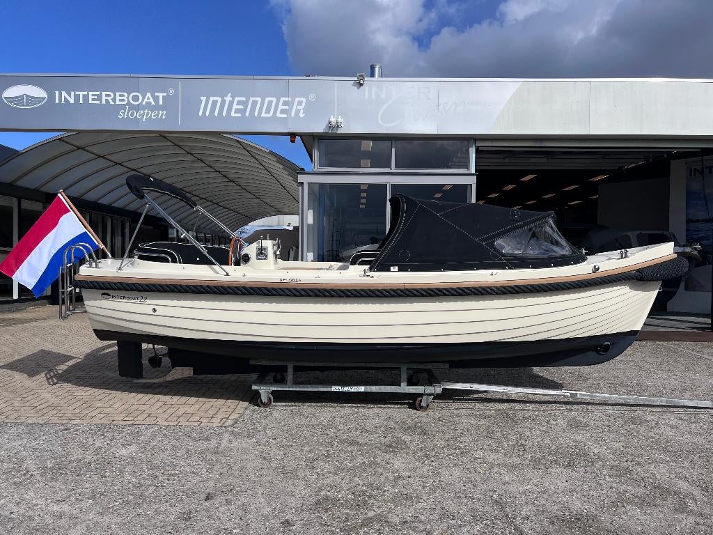 Interboat 22 Xplorer, Ophalen, 10 tot 30 pk, Gebruikt, Binnenboordmotor