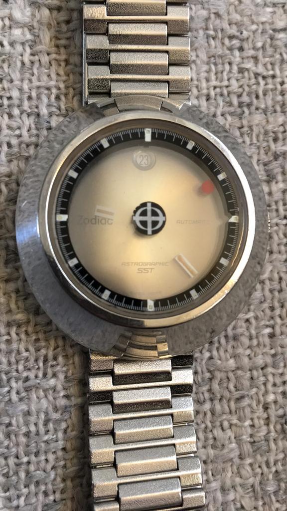 Twee Zwitserse automatisch ZODIAC, Ophalen of Verzenden, Zo goed als nieuw, Staal, Overige merken