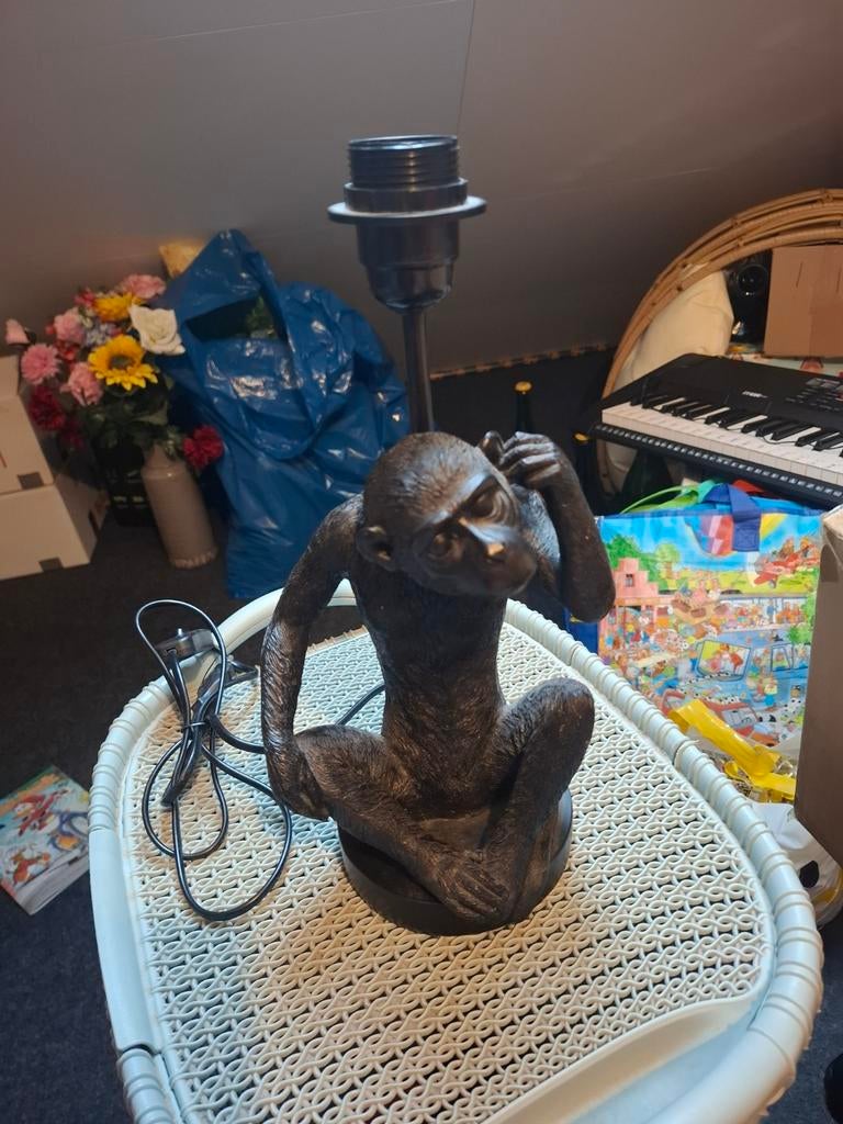 Aap Lamp, Ophalen of Verzenden, Gebruikt, Kunststof, 50 tot 75 cm