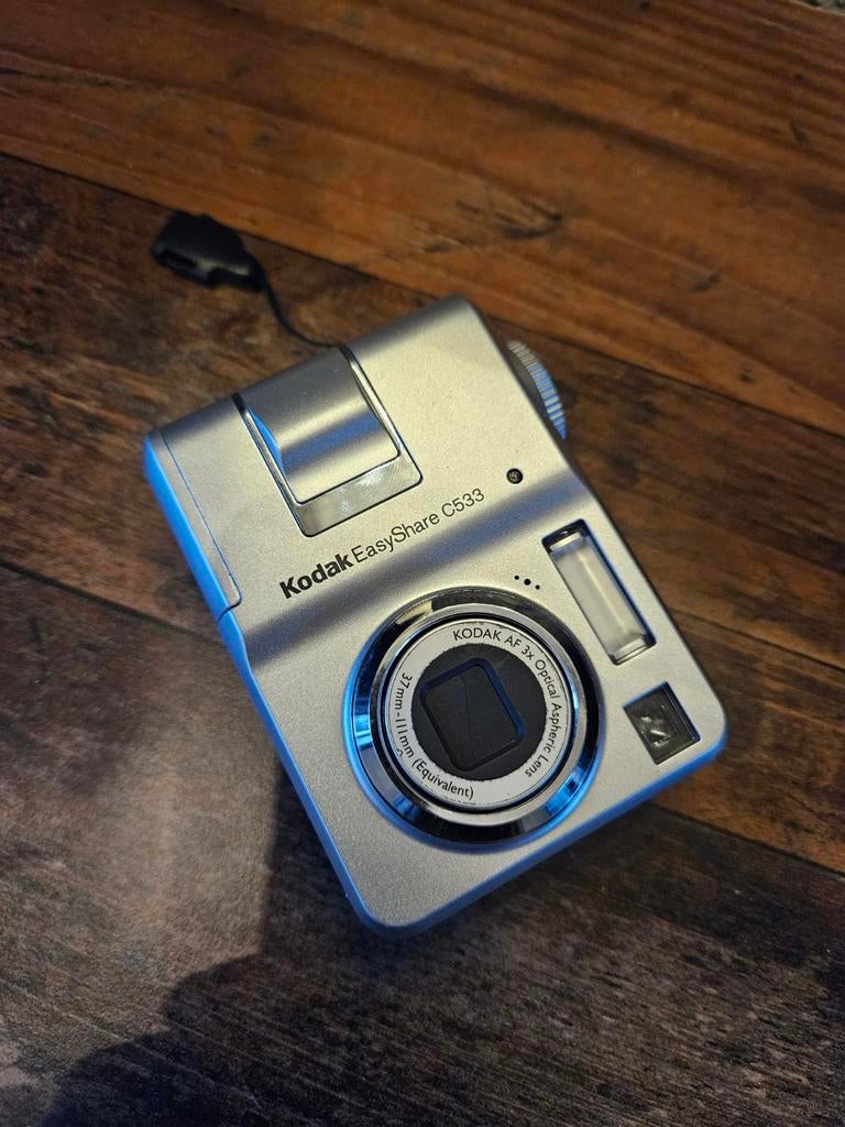 Kodak EasyShare C533 Compact Camera - Zilver, Ophalen of Verzenden, Gebruikt