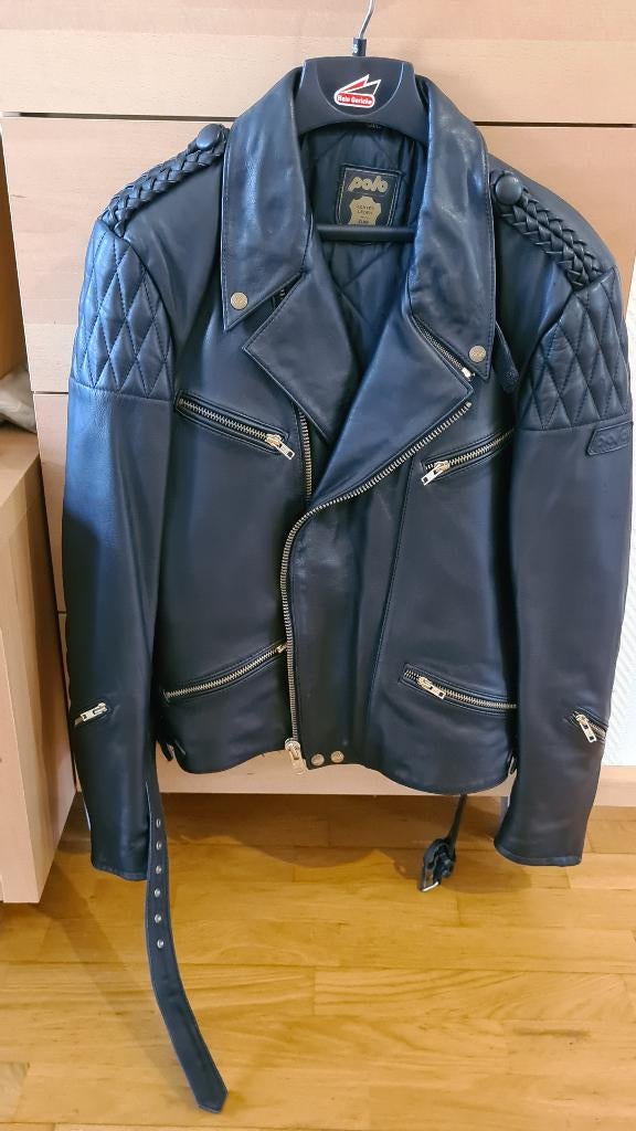 Motorjack  leer Dames maat 38/40, Jas | leer, Dames, Tweedehands, Ophalen